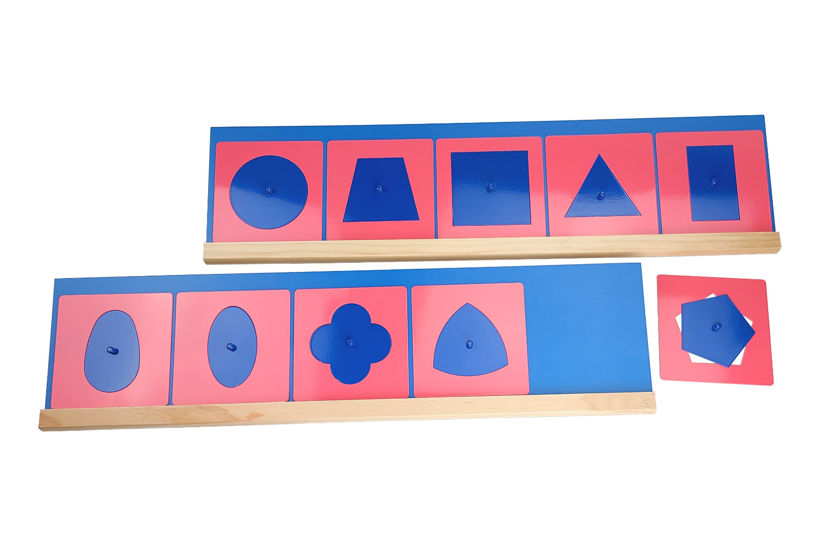 Metal Insets with 2 Stands – MONTESSORI LANGUAGE MATERIAL