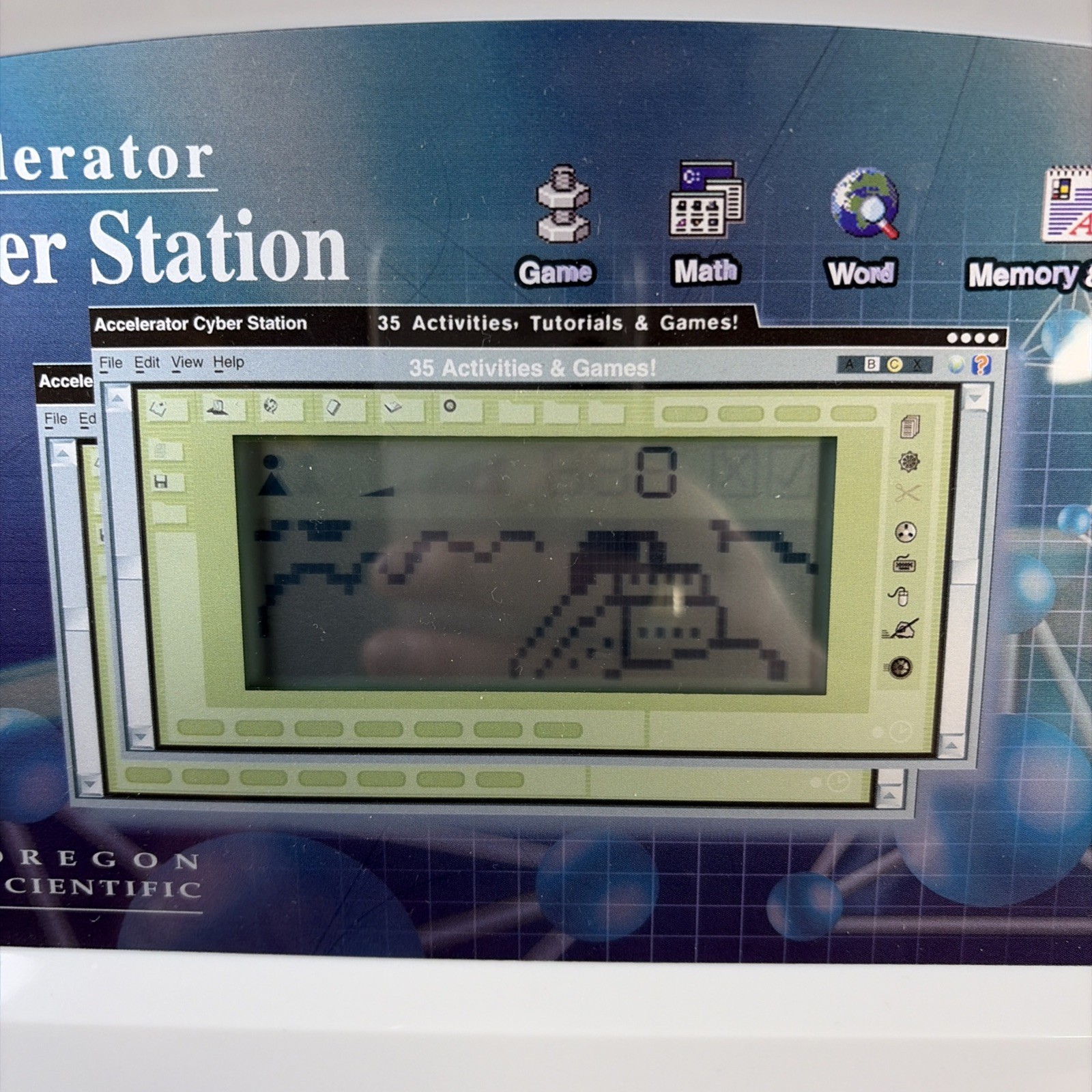 OREGON SCIENTIFIC ACCELERATOR CYBER STATION 18092