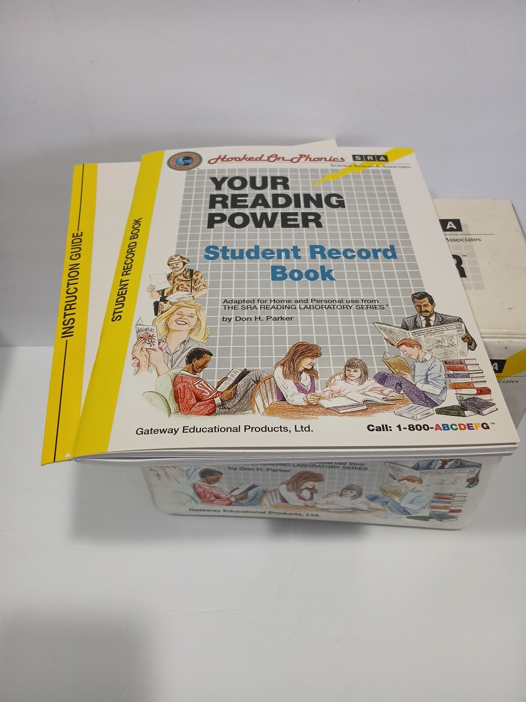 Vintage 1992 Hooked On Phonics Your Reading Power COMPLETE Booklets Cassettes