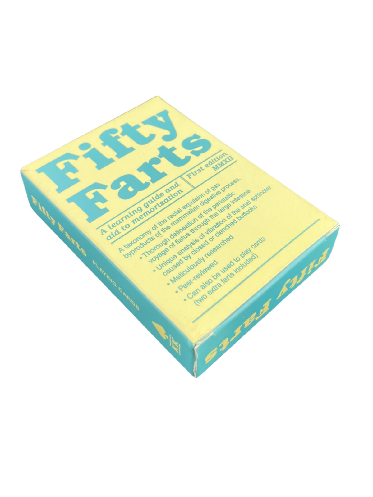 Fifty Farts Playing 52 Cards Gag Learning Guide Game First Edition MMXII – Used