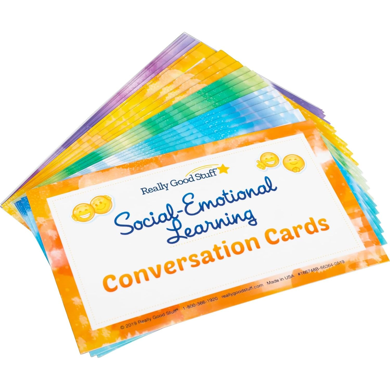 Social-Emotional Learning Conversation Cards for Home- Set of 18-Help Kids Learn