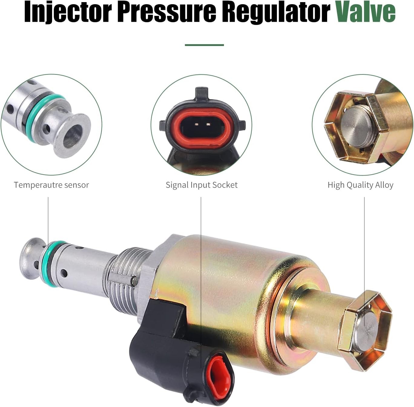 7.3 Powerstroke IPR Valve & ICP Sensor with Pigtail for Ford Super Duty